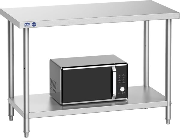 Amazon 40%OFF Deal with code "40T613MN" on Stainless Steel Prep Table