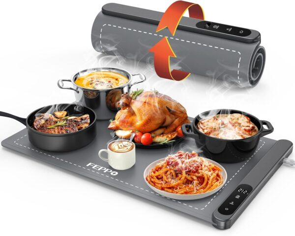 Amazon 71% OFF Deals with code "50L3ILU7" on  FEPPO Food Warming Mat