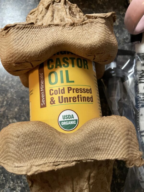 Amazon 13% OFF Deal on Castor Oil Organic Cold Pressed Unrefined Glass Bottle Pack - Image 3