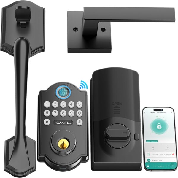 Amazon 70% OFF Deal with code "50QSPWKX" on Smart WiFi Door Lock Set