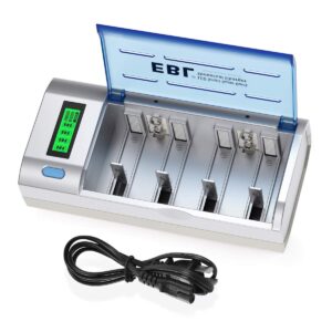 Big Spring Sale 15% Off on EBL Smart Battery Charger