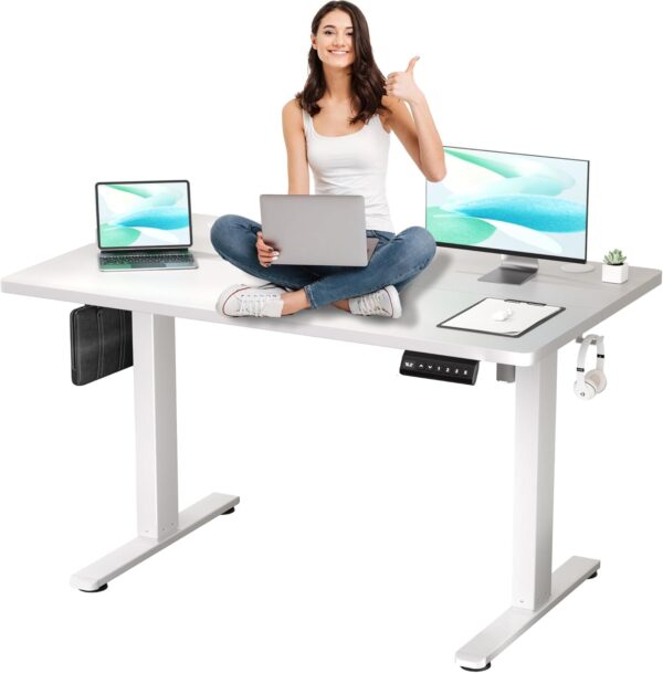 Amazon 38% OFF Deal with code "404CNMFL" on Electric Standing Desk Adjustable Height