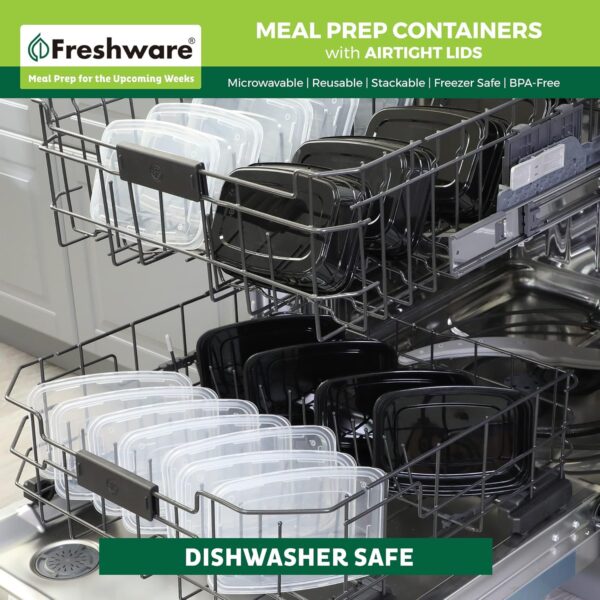 Amazon 23% limited time deal on Freshware Meal Prep Containers - Image 2