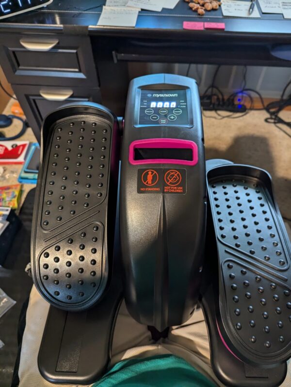Limited Time Deal 30$ with Coupon ON Under Desk Elliptical Machine - Image 2