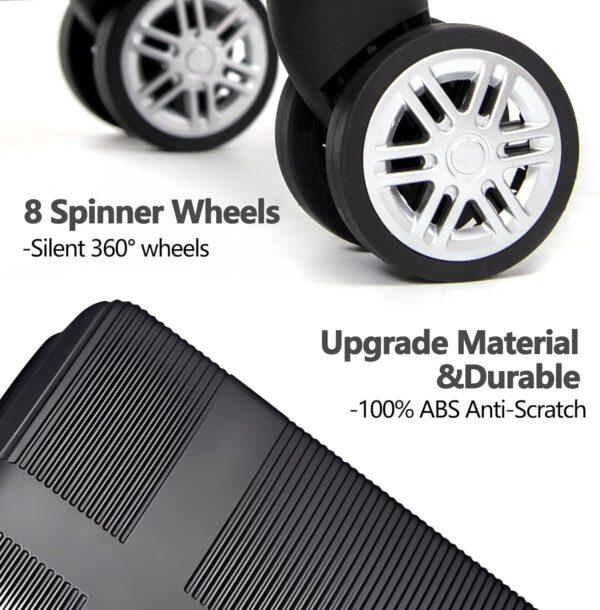 Amazon 50% OFF Deals with code "30VB188W" on 28 Inch Luggage with Spinner Wheels - Image 2