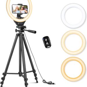Big Spring Sale 20% Off on Ring Light with 50'' Extendable Tripod Stand