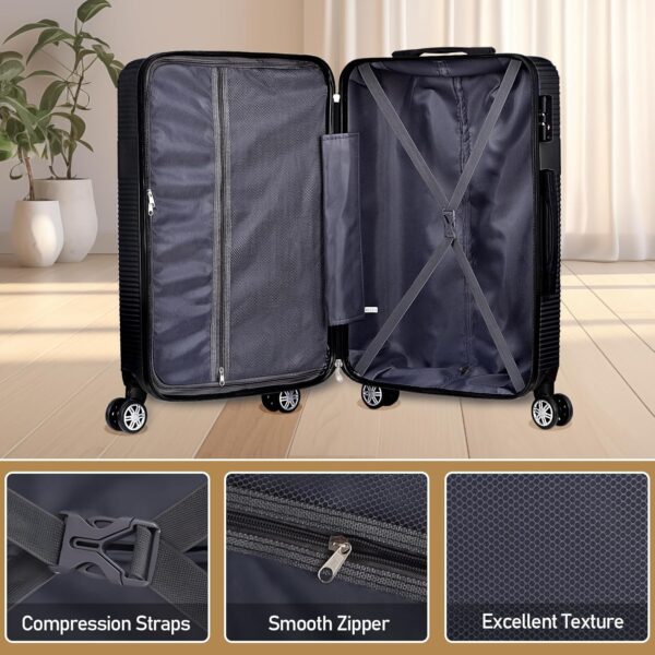 Amazon 50% OFF Deals with code "30VB188W" on 28 Inch Luggage with Spinner Wheels - Image 4