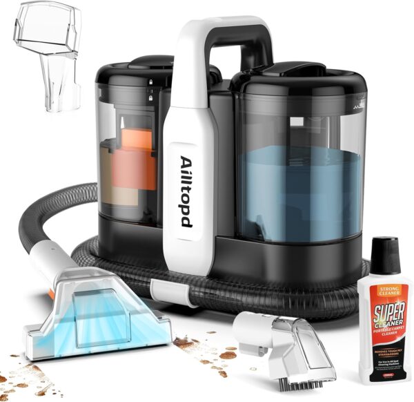 Amazon 75% OFF Deal on Portable Carpet & Upholstery Spot Cleaner