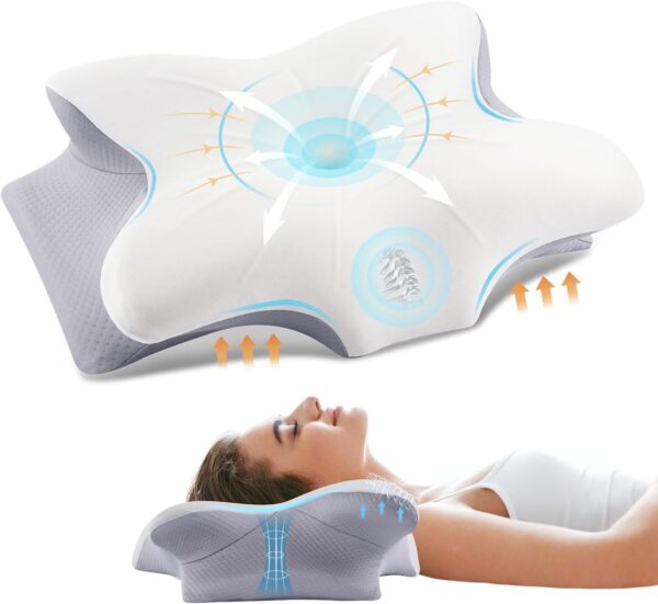 Amazon 50% OFF Deal with code "5042KMFU"on Cervical Pillow for Neck and Shoulder