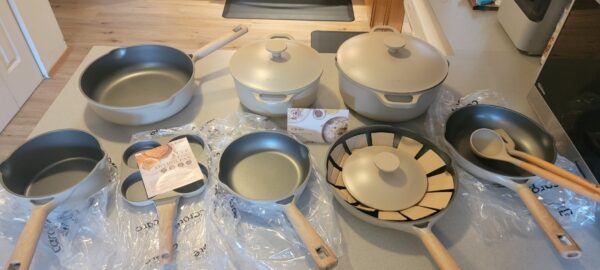 Limited Time Deal 40% Off on 14 Pcs Pots and Pans Set Nonstic - Image 2