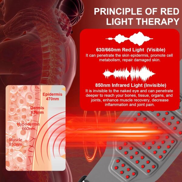 Amazon 70% OFF Deal with code "30MN3WSQ" on Red Light Therapy for Body - Image 3