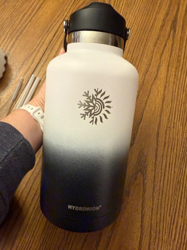 Limited Time Deal ON Water Bottle with 2 Lids - Image 4