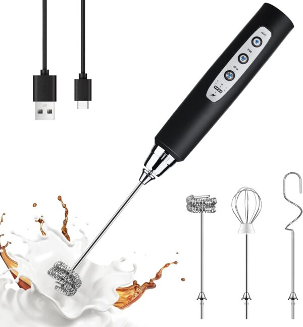Limited Time 20% OFF Deal on Milk Frother Wand for Coffee