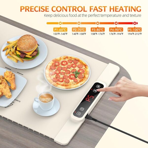 Amazon 82% OFF Deal with code "50YWE1BY " on Warming Mat for Food - Image 3