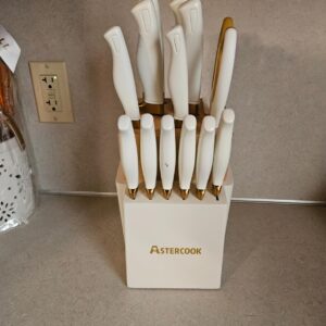 Big Spring Deal 58% Off on Astercook 15 Pieces Knife Set