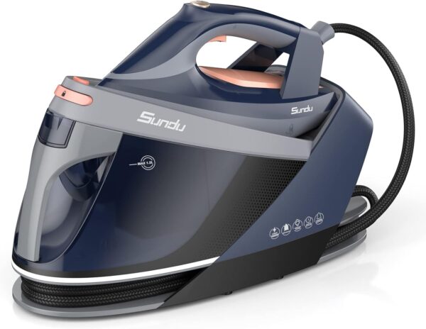 Amazon 50% OFF Deal with code "ZLSLNJV6"on 1800W Steam Station Iron for Clothes