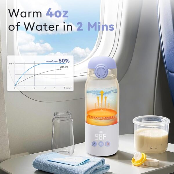 Amazon 50% OFF Deals with code "2VJOXHOC " on Portable Bottle Warmer for Travel - Image 2