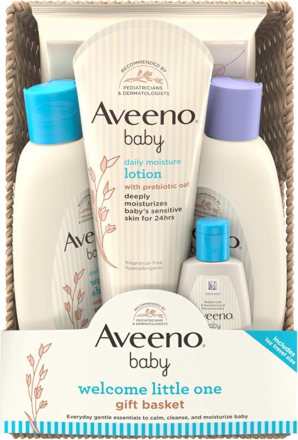 Amazon 39% OFF Deals on Aveeno Baby Welcome Little One Gift Basket