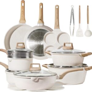 Limited Time Deal 33% Off on 21Pcs Pots and Pans Set