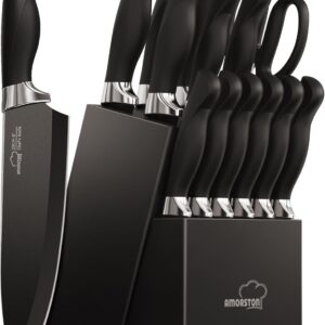 Big Spring Deal 50% Off on 15 Pieces Knife Sets for Kitchen