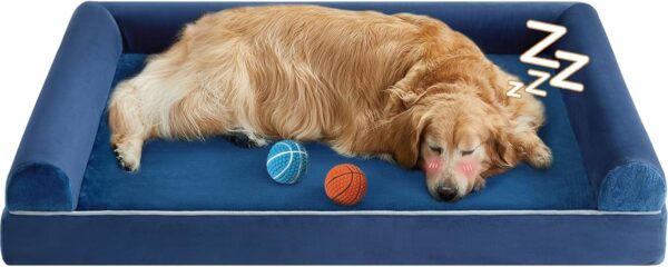 Amazon 50% OFF Deal with code "5047N7RQ" on BFPETHOME Washable Dog Beds for Large Dogs