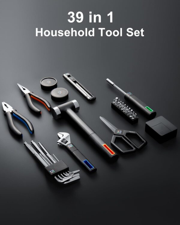 Amazon 55% OFF Deal with code "50SCZND8" on Tool Box Set, 39 in 1 DIY Home Repair Tool Kit - Image 3