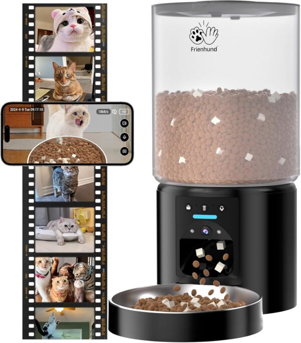 Amazon 45% OFF Deal with code "40123FEED" on Automatic Cat Feeder with 2K HD Camera