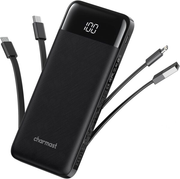 Big Spring Sale 33% Off on Portable Charger with Built in Cables
