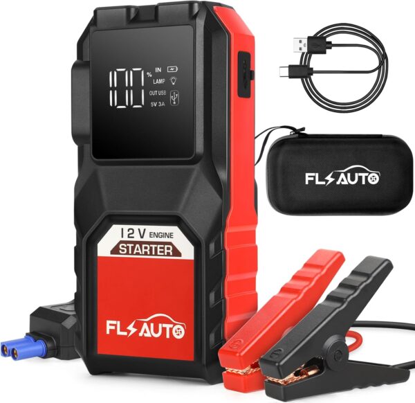 Amazon 60% OFF Deals with promo code "50AKV68B" on 3000A Jump Starter Battery Pack