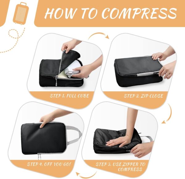 Amazon 50% OFF Deal with code "50URKM13" on Compression Packing Cubes - Image 3