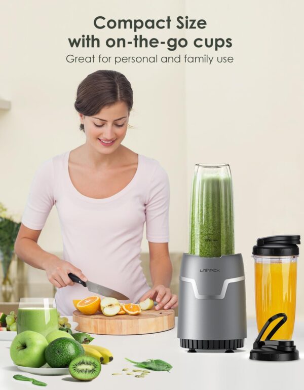 Amazon 69% OFF Deals with code "50VFQZF1 "on Smoothie Blender, 1100W Personal Blender for Shakes and Smoothies - Image 3