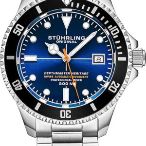 Limited time Deal 89% Off on riginal Mens Swiss Automatic Stainless Steel Watch