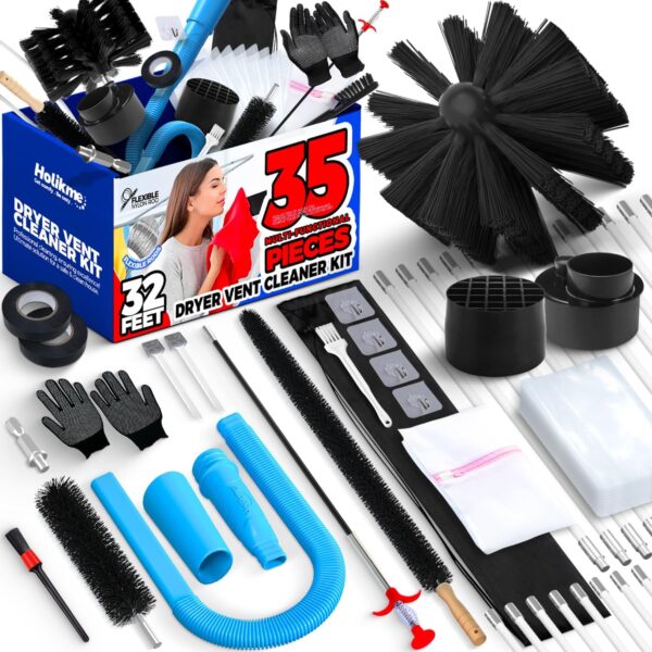 Limited time deal 20% off on Holikme Dryer Vent Cleaner Kit