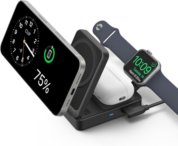 Limited Time Deal 25% Off on Anker MagGo 3-in-1 iPhone 16 Charging Station