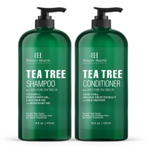 Limited Time Deal 44% Off on Botanic Hearth Tea Tree Shampoo and Conditioner Set -