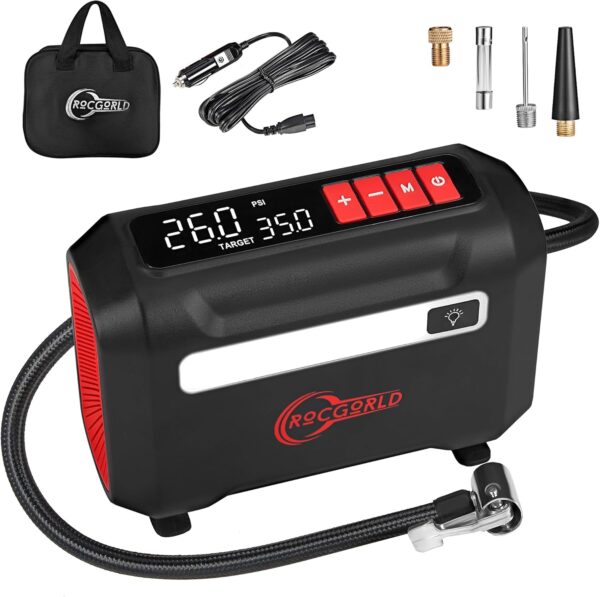 Limited Time Deal 36% Off on Tire Inflator Portable Air Compressor