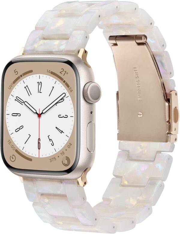 Limited Time Deal 27% Off on V-MORO Resin Band Compatible with Apple Watch