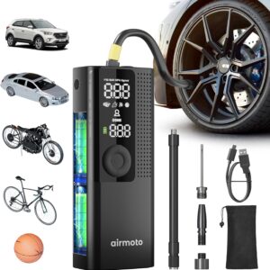 Limited Time Deal 28% Off on Airmoto Tire Inflator Portable Air Compressor