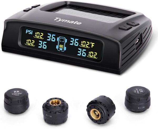 Limited Time Deal 26% Off on Tire Pressure Monitor System with Solar Charge