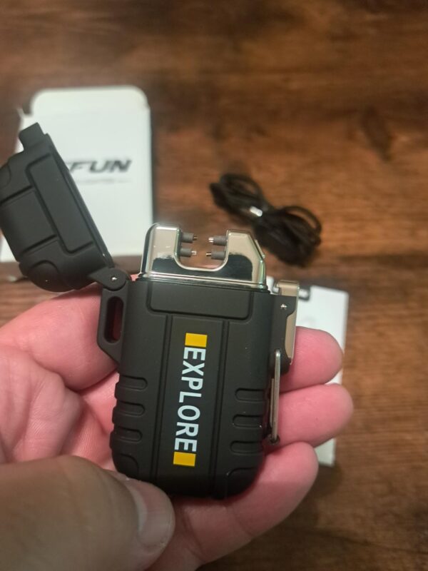 Limited Time Deal 10% Off on Electric Dual Arc Lighter USB Rechargeable - Image 2