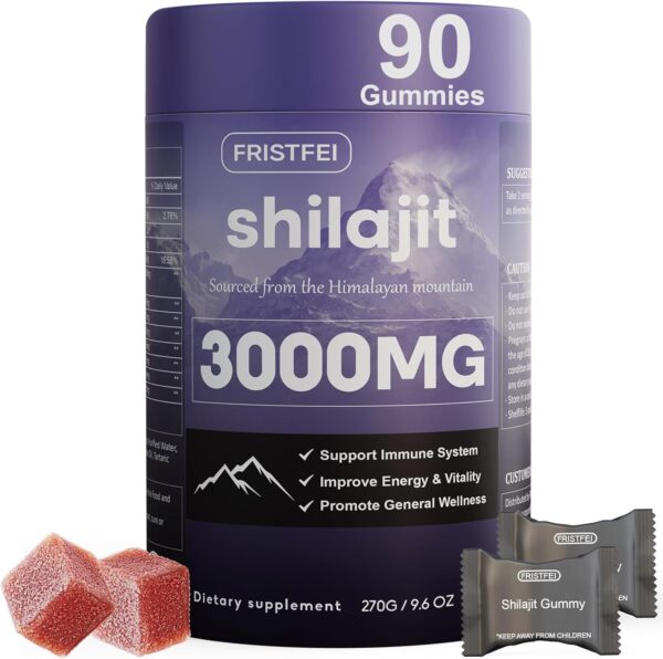 Limited Time Deals 81% Off on Pure Himalayan Shilajit Gummies for Men & Women