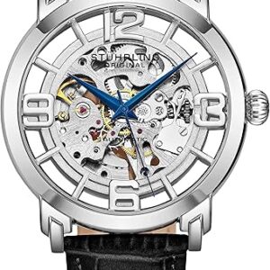 Limited time Deal 89% Off on Original Skeleton Automatic Dress Watch