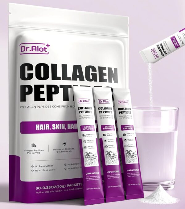 Limited Time Deals 20% Off on Collagen Peptides Powder for Skin Hair Nail Joints Health