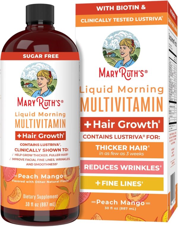 Limited Time Deals 20% Off on MaryRuth's Liquid Multivitamin + Hair Growth