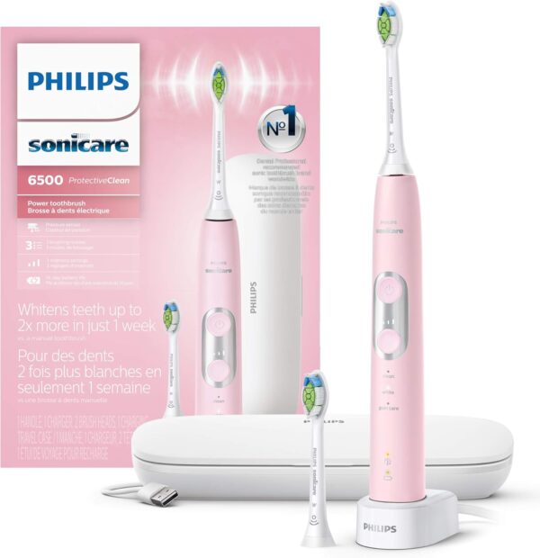 Limited Time Deals 17% Off on Philips Sonicare ProtectiveClean 6500 Rechargeable Electric Toothbrush