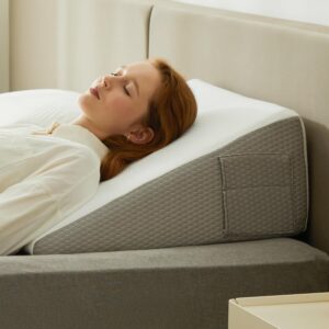 Limited Time Deals 25% Off on Wedge Pillow, 10 inch Bed Wedge Pillow for Headboard