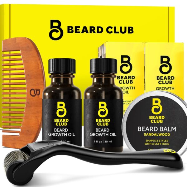Limited Time Deals 40% Off on The Beard Club Enhanced Beard Growth Kit