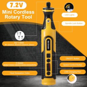 Limited Time Deal 8% Off on 7.2V Cordless Rotary Tool Kit