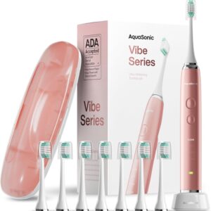 Limited Time Deal 32% Off on Aquasonic Vibe Series Ultra-Whitening Toothbrush