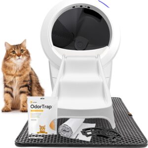 Limited Time Deal & Save $90 with coupon on Automatic, Self-Cleaning Cat Box